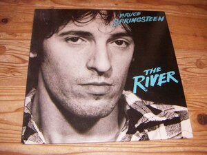 LP：BRUCE SPRINGSTEEN THE RIVER ブルース・スプリングスティーン：US盤：2枚組