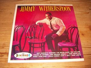 LP：JIMMY WITHERSPOON AIN'T NOBODY'S BUSINESS ジミー・ウィザースプーン エイント・ノー・ボディーズ・ビジネス