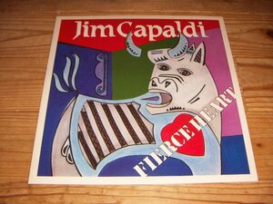 ●即決！LP：JIM CAPALDI FIERCE HEART ジム・キャパルディ フィアス・ハート