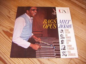 ●即決！LP：MILT JACKSON BAGS' OPUS バグス・オパス ミルト・ジャクソン