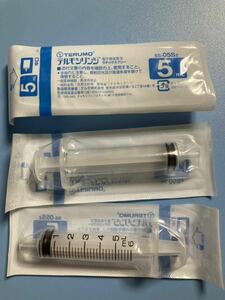 * 5mlterumo syringe 3ps.@ medical care for .. ending note . vessel syringe needle none feeding nursing DIY pet ink supplement exchange construction 