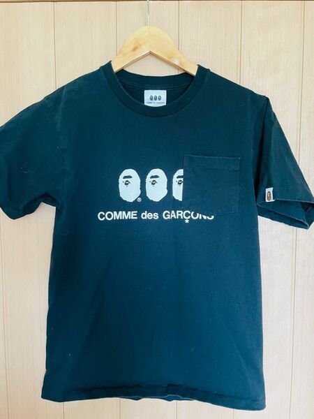 COMME des GARCONS A BATHING APE コラボtシャツ