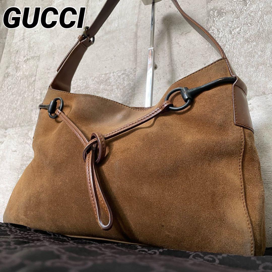 ☆極美品!希少フローラ&ホースビット!☆ GUCCI ワンショルダーバッグ