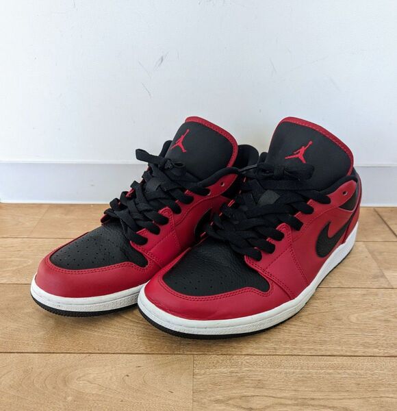 ナイキ エアージョーダン1 美品 27.5 赤黒