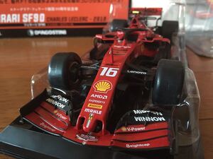 フェラーリSF90H MISSION WINNOW仕様　ルクレール　16号　DeAGOSTINI デアゴスティーニ ビッグスケールF1コレクション 1/24