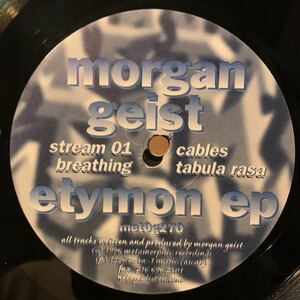 [ Morgan Geist - Etymon EP - Metamorphic Recordings MET0G270 ] Dan Curtin