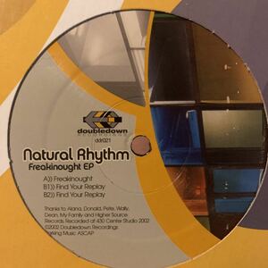 [ Natural Rhythm - Freakinought EP - Doubledown Recordings ddr021 ]