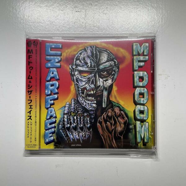 新品　MF DOOM & CZARFACE / CZARFACE MEETS METAL FACE / CD 帯付国内盤仕様 / mf doom wu-tang kmd jdilla jay dee