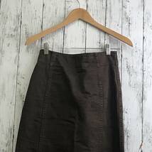 MURUA　ムルーア　サイドスリットタイトスカート　1サイズ　ブラウン　美シルエット　S5.1-328　USED_画像2