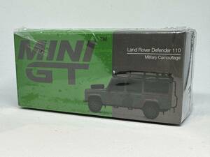 MINI GT ミニGT 1/64 MGT00237 ランドローバー ディフェンダー 110 ミリタリーカモフラージュ