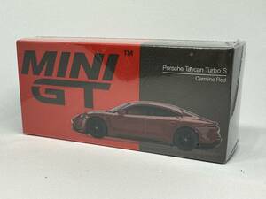 MINI GT ミニGT 1/64 MGT00289 ポルシェ タイカン ターボ S カーマインレッド