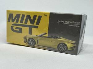 MINI GT ミニGT 1/64 MGT00406 ベントレー マリナー バカラル イエローフレイム