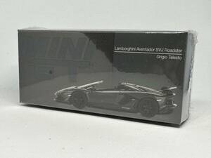 MINI GT ミニGT 1/64 MGT00425 ランボルギーニ アヴェンタドール SVJ ロードスター Grigio Telesto 