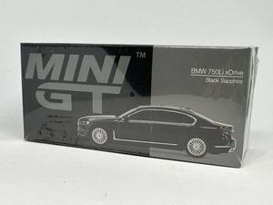 MINI GT ミニGT 1/64 MGT00436 BMW 750Li×Drive ブラックサファイア