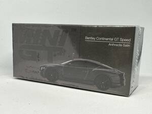 MINI GT ミニGT 1/64 MGT00442 ベントレー コンチネンタル GT スピード アンスラサイト サテン