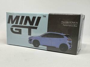 MINI GT ミニGT 1/64 MGT00450 ヒュンダイ コナ N パフォーマンスブルー