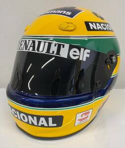  abroad high quality postage included i-ll ton * Senna 1994 year F1 helmet life-size size replica high quality 