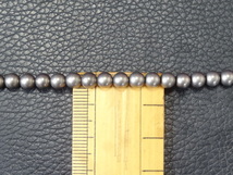 送料無料 チタン純度99.85％ オールチタン ネックレス メンズ 50cm 純チタン 金属 軽量 磁気 チタンネックレス Titan Titanium Necklace_画像4