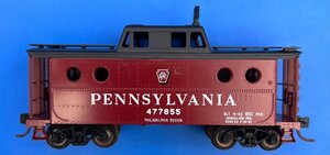 3H　HO_外国形　BOWSER　バウザー　貨車　PENNSYLVANIA　ペンシルバニア　PRR　477855号　箱無し　ジャンク品　#812