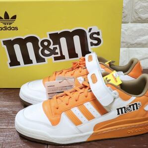 新品 定価20900円 27㎝ adidas アディダス FORUM LOW 84 - M&Ms CREW-v1 フォーラム ロー オレンジの画像1