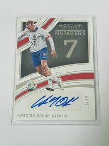 49枚限定 ANTONIN BARAK 21/49 CZECHIA 2023 IMMACULATE 直筆サイン アントニン　バラーク　チェコ