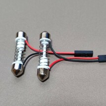 超爆光！スペーシア カスタム MK53S T10 LED ルームランプ バックランプ ナンバー灯 6個セット ホワイト スズキ /57/34/s24_画像10