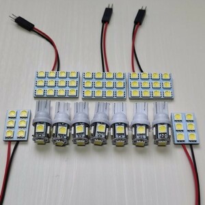 GRS200系 クラウンアスリート 超爆光！T10 LED ルームランプ 12点セット ホワイト トヨタ /s12/s6/5