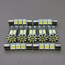 爆光！リンカーン ナビゲーター ルームランプ バニティ 9個セット T10 LED ホワイト LINCOLN NAVIGATOR /34/f3_画像1