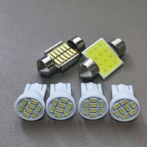 爆光！ZWA10 レクサス CT200h T10 LED ルームランプ 6個セット 室内灯 読書灯 /8/t31/t28