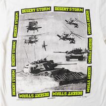 90s U.S.ARMY OPERATION DESERT STORM Tシャツ BLACK BIRD アメリカ製 made in USA vintage ミリタリー アメリカ軍 米軍実物 military_画像7