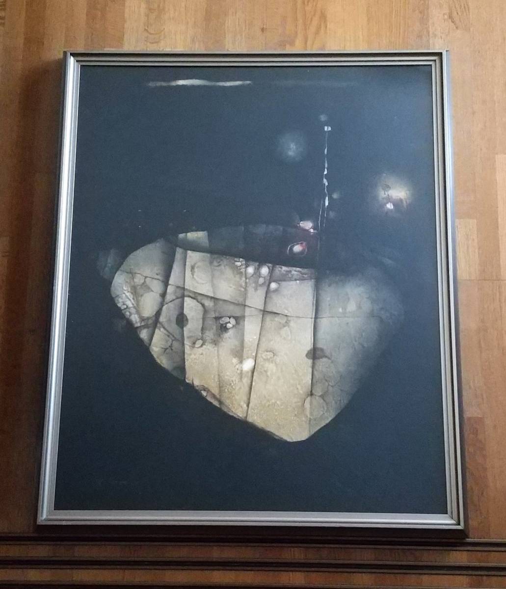 Yoko Kamoshita Phantom Oil painting, produced in 1984, autographed, one-of-a-kind, framed, No. F25 [Authenticity guaranteed] Yoko Kamoshita, painting, oil painting, abstract painting