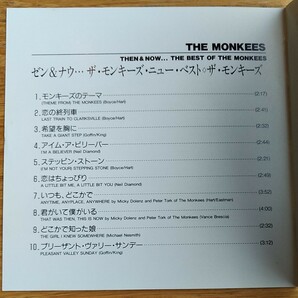 ザ・モンキーズ ゼン ＆ ナウ ザ・モンキーズ・ニュー・ベスト 廃盤国内盤中古CD THEN & NOW THE BEST OF THE MONKEES BVCA-175 2500円盤の画像5