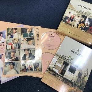 34207 0820Y BTS THE BEST FC限定盤　2CD＋フォトブックレット　ステッカー　※動作未確認