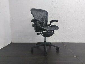 HermanMiller ハーマンミラー アーロンチェア ポスチャーフィット クラシック ライト Bサイズ オフィスチェア 事務椅子 固定アーム G