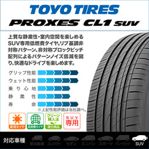 サマータイヤ ホイール 4本セット ウェッズ クレンツェ フェルゼン 358EVO TOYO プロクセス CL1 SUV 245/45R20_画像2