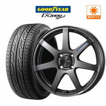 サマータイヤ ホイール 4本セット エンケイ PF07 グッドイヤー イーグル LS2000 ハイブリッド2(HB2) 165/45R16_画像1