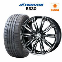 サマータイヤ ホイール 4本セット ウェッズ レオニス GX ウインラン R330 225/35R20_画像1