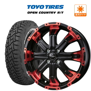 サマータイヤ ホイール 4本セット BADX ロクサーニ バトルシップ4 TOYO オープンカントリー R/T 165/60R15