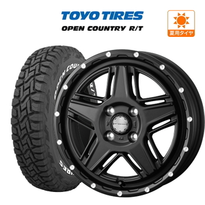 サマータイヤ ホイール 4本セット ウェッズ マッドヴァンス 07 TOYO オープンカントリー R/T 165/60R15