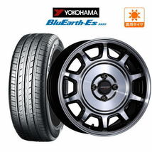 サマータイヤ ホイール 4本セット クリムソン ホクトレーシング 零式・S YOKOHAMA ブルーアースイーエス ES32 165/55R15_画像1