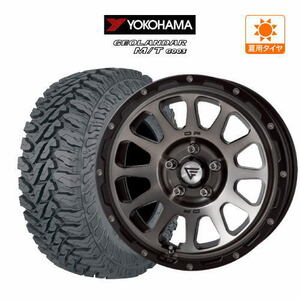 サマータイヤ ホイール 4本セット FORCE デルタフォース オーバル YOKOHAMA ジオランダー M/T (G003) 215/70R16 デリカD5