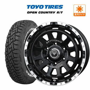 サマータイヤ ホイール 4本セット BADX ロクサーニ バトルシップ NEO(ネオ) TOYO オープンカントリー R/T 265/70R17