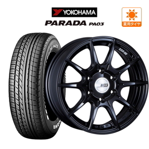 200系 ハイエース ホイール 4本セット タナベ SSR ディバイド X01H YOKOHAMA PARADA パラダ PA03 215/60R17