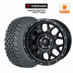 サマータイヤ ホイール 4本セット モンツァ ハイブロック ジェラード YOKOHAMA ジオランダー M/T (G003) 215/70R16 デリカD5