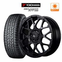 サマータイヤ ホイール 4本セット MID ナイトロパワー M28 バレット S YOKOHAMA ジオランダー A/T(G015) 225/70R16 デリカ 等_画像1