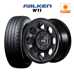 200系 ハイエース ホイール 4本セット MID ガルシア Palm8 FALKEN W11 215/65R16