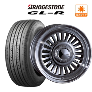 200系 ハイエース ホイール 4本セット クリムソン ディーン カリフォルニア BRIDGESTONE GL-R 215/65R16