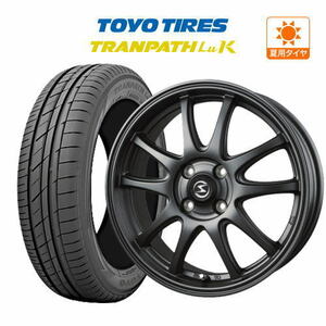 サマータイヤ ホイール 4本セット BADX エスホールド S-5V TOYO トランパス LuK 155/65R14