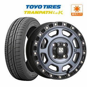 サマータイヤ ホイール 4本セット MLJ エクストリーム XJ07 TOYO トランパス LuK 155/65R14