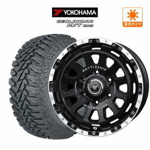 サマータイヤ ホイール 4本セット BADX ロクサーニ バトルシップ NEO(ネオ) YOKOHAMA ジオランダー M/T (G003) 265/70R17